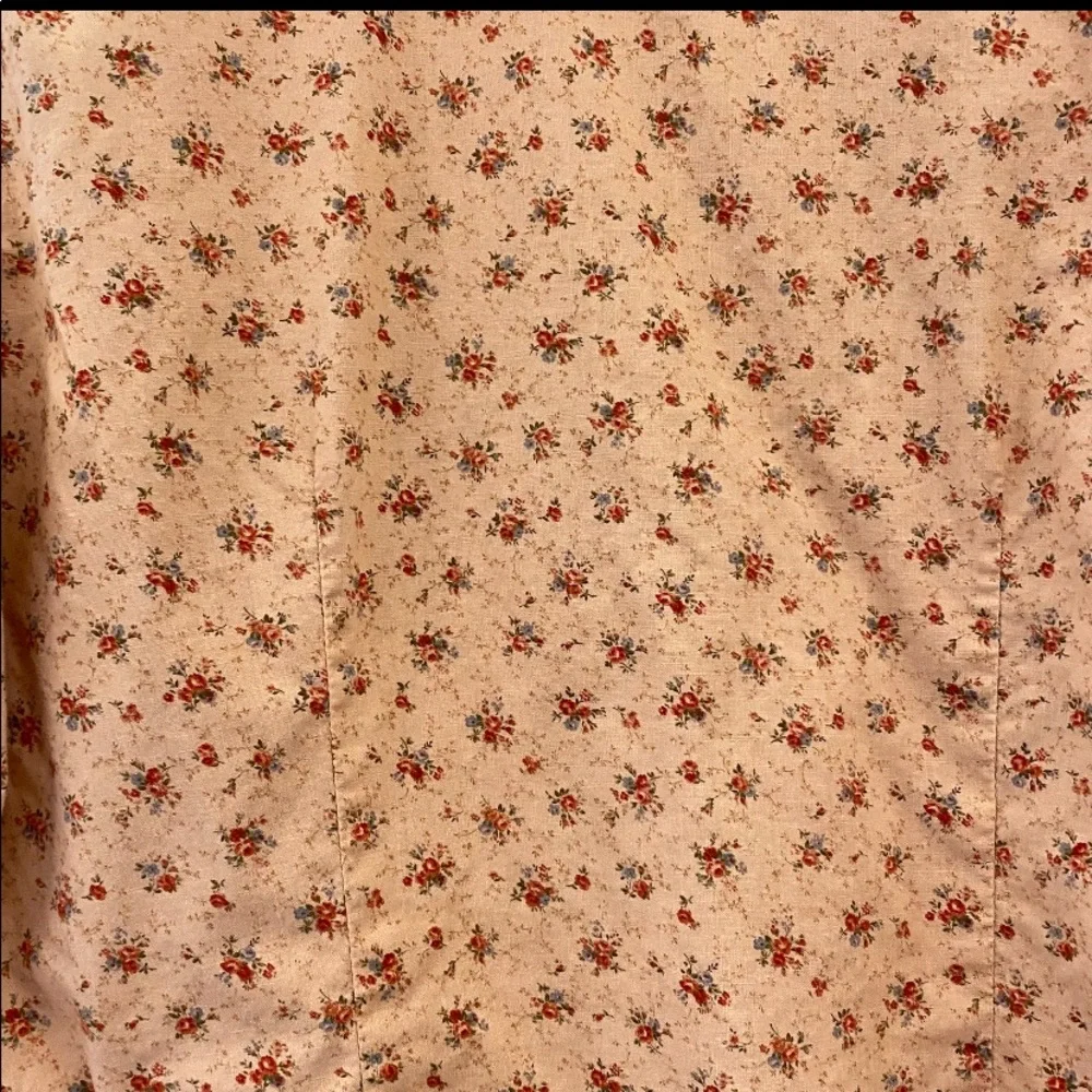 *Johnny Was Pink Button Down embroidered Shirt Red Rose and Ruffles Floral - Picture 8 of 12